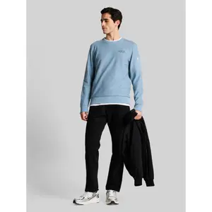 Structured Sweatshirt with Logo Tom Tailor image-3