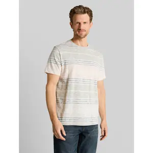 Printed Striped T-shirt Inside Tom Tailor image-1