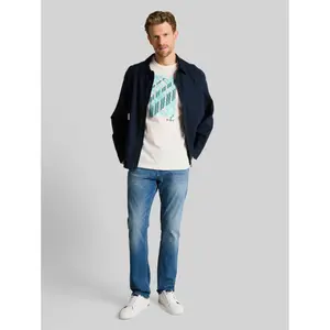 T-shirt with Chest Print Tom Tailor image-3