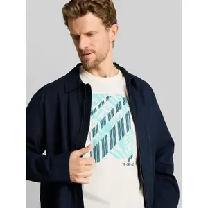 T-shirt with Chest Print Tom Tailor image-4