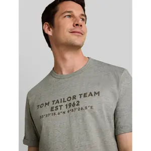Printed logo T-shirt Tom Tailor image-4