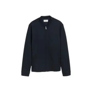 Zipped Pique Bomber Jacket Tom Tailor image-0