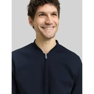 Zipped Pique Bomber Jacket Tom Tailor image-4