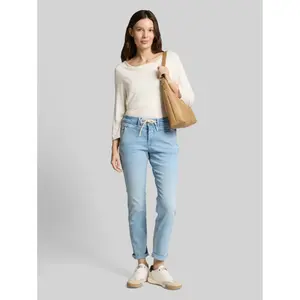 Low Rise Tapered Jeans for Women Tom Tailor Maya image-1