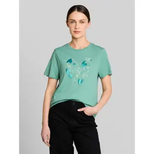 Basic Printed T-Shirt Women Tom Tailor image-1