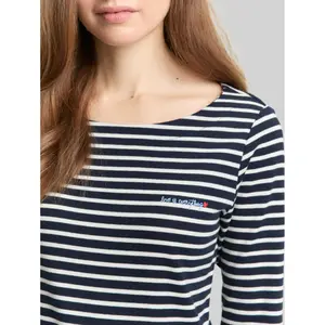 Women's long-sleeved striped T-shirt Tom Tailor image-4
