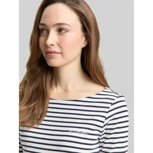 Women's long-sleeved striped T-shirt Tom Tailor image-4