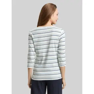 Women's long-sleeved striped T-shirt Tom Tailor image-2