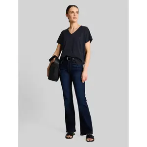 Loose Knit V-Neck T-Shirt for Women Tom Tailor image-3