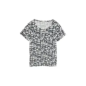 Wrinkled Effect Blouse for Women Tom Tailor Henley image-0
