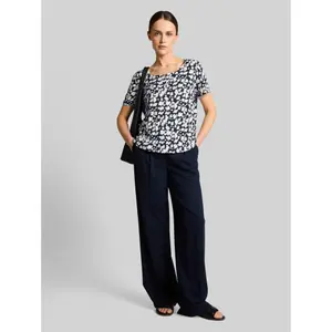 Wrinkled Effect Blouse for Women Tom Tailor Henley image-3
