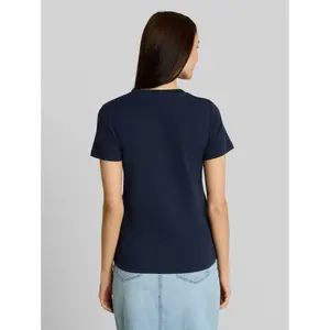 Solid Cotton T-Shirt for Women Tom Tailor image-2