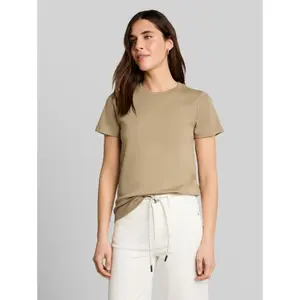 Solid Cotton T-Shirt for Women Tom Tailor image-1