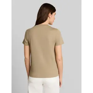 Solid Cotton T-Shirt for Women Tom Tailor image-2