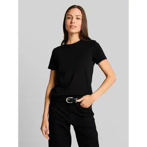 Solid Cotton T-Shirt for Women Tom Tailor image-1