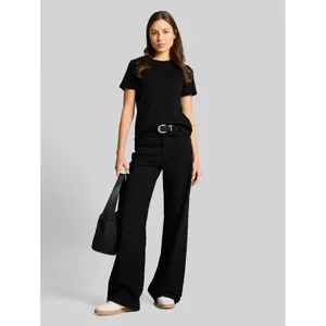 Solid Cotton T-Shirt for Women Tom Tailor image-3