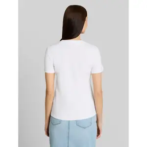 Solid Cotton T-Shirt for Women Tom Tailor image-2