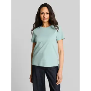Solid Cotton T-Shirt for Women Tom Tailor image-1