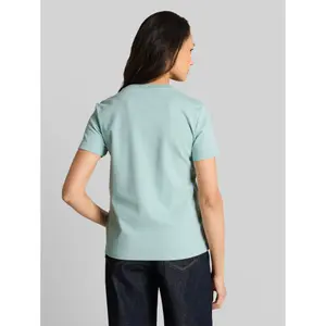 Solid Cotton T-Shirt for Women Tom Tailor image-2