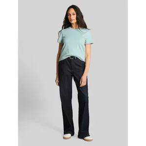Solid Cotton T-Shirt for Women Tom Tailor image-3