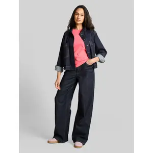 Solid Cotton T-Shirt for Women Tom Tailor image-3