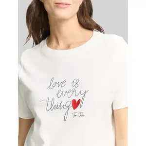 Women's cotton T-shirt Tom Tailor image-4