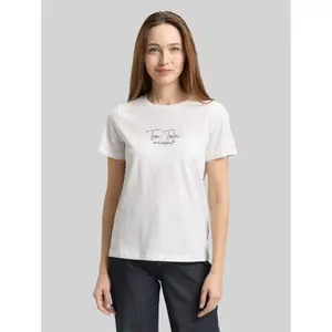Printed Logo T-Shirt Women Tom Tailor image-1