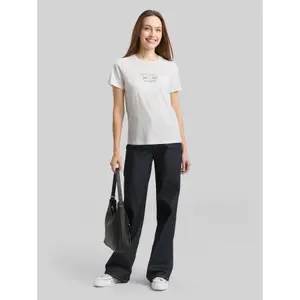 Printed Logo T-Shirt Women Tom Tailor image-3