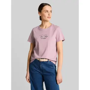 Printed Logo T-Shirt Women Tom Tailor image-1