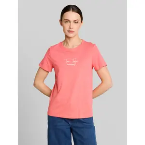 Γυναικεία μπλούζα T-shirt με στρογγυλή λαιμόκοψη και λογότυπο Tom Tailor image-1
