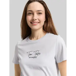 Printed Logo T-Shirt Women Tom Tailor image-4