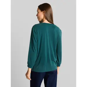 Women’s Frill Blouse Tom Tailor Henley image-2