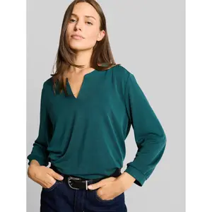 Women’s Frill Blouse Tom Tailor Henley image-4