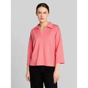 Women's Long Sleeve Polo Collar T-Shirt Tom Tailor image-1