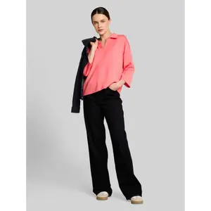 Women's Long Sleeve Polo Collar T-Shirt Tom Tailor image-3