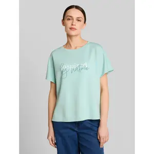 Women's printed T-shirt Tom Tailor Scuba image-1