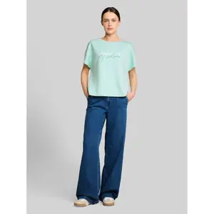 Women's printed T-shirt Tom Tailor Scuba image-3