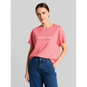 Women's printed T-shirt Tom Tailor Scuba image-1