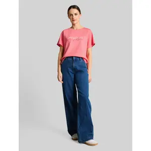 Women's printed T-shirt Tom Tailor Scuba image-3