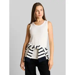 Women's ribbed tank top Tom Tailor image-1