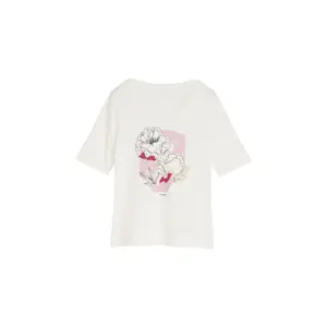 Women's Floral Print T-Shirt Front Tom Tailor image-0