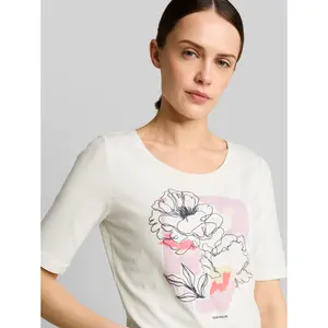 Women's Floral Print T-Shirt Front Tom Tailor image-4