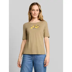 Women's Floral Print T-Shirt Front Tom Tailor image-1