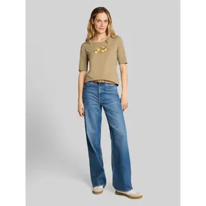 Women's Floral Print T-Shirt Front Tom Tailor image-3
