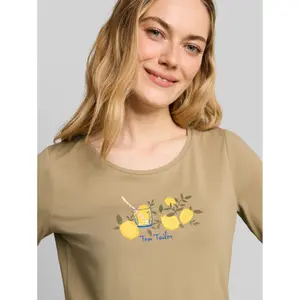 Women's Floral Print T-Shirt Front Tom Tailor image-4