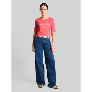 Women's Floral Print T-Shirt Front Tom Tailor image-3