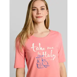Women's Floral Print T-Shirt Front Tom Tailor image-4