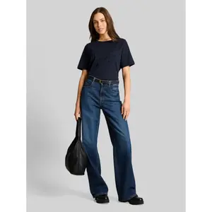 Embroidered Floral Pocket T-Shirt for Women Tom Tailor image-3