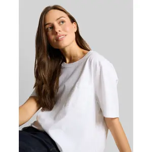 Embroidered Floral Pocket T-Shirt for Women Tom Tailor image-4