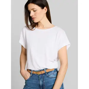 Loose Linen T-Shirt for Women Tom Tailor image-4